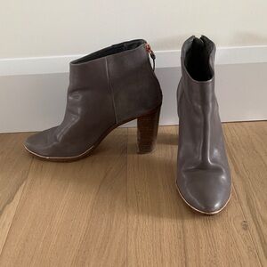 Ted Baker Dark Brown Ankle Booties